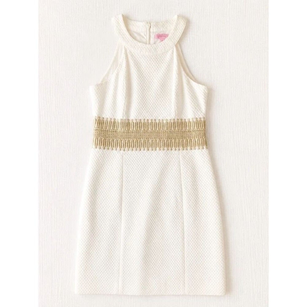 Lilly Pulitzer White Textured Dress 🤍